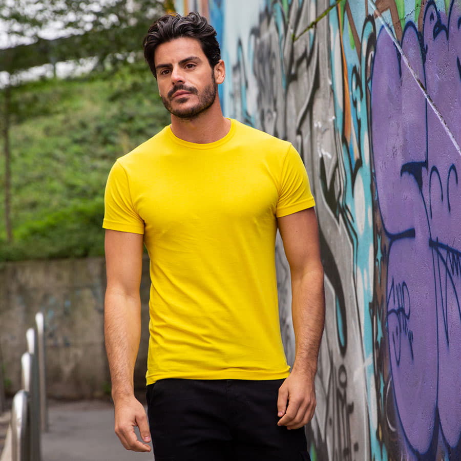 Футболка мужская CALIFORNIA MAN 150, черный-4