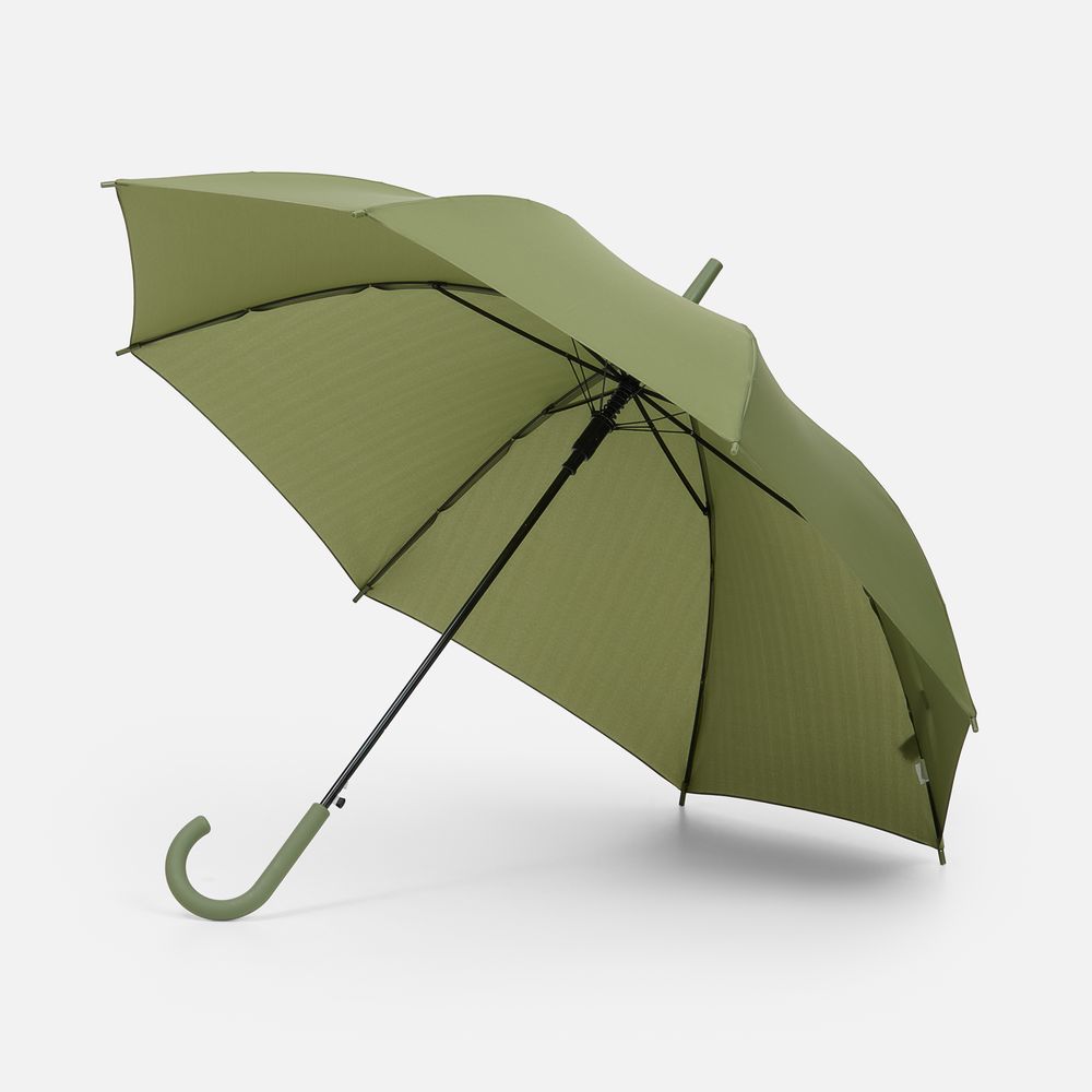 Зонт-трость Jolly Brolly, зеленый (хаки)-1