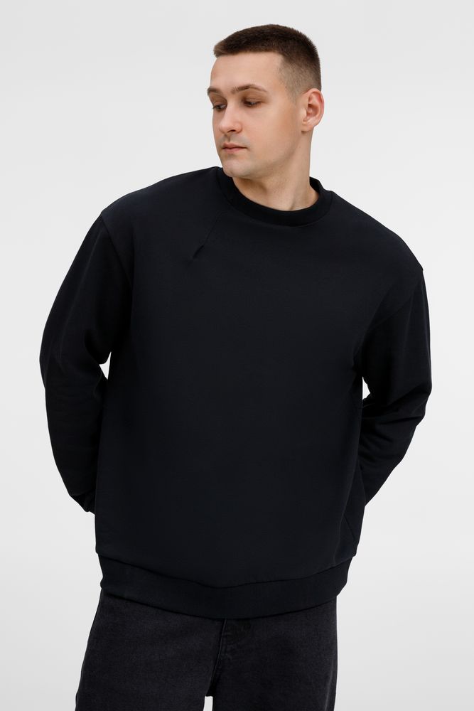 Свитшот унисекс Sinkopa, черный-1