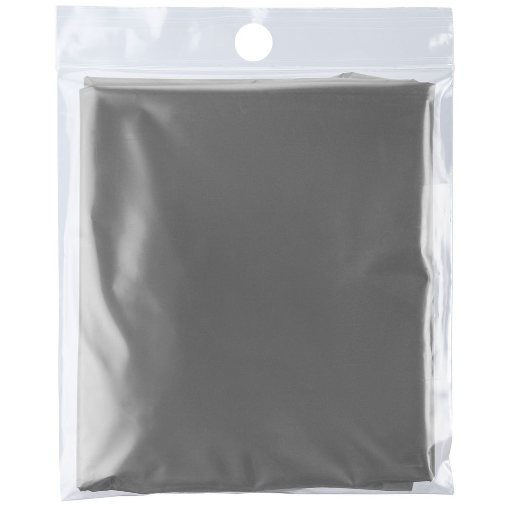 Дождевик-плащ CloudTime, серебристый-2