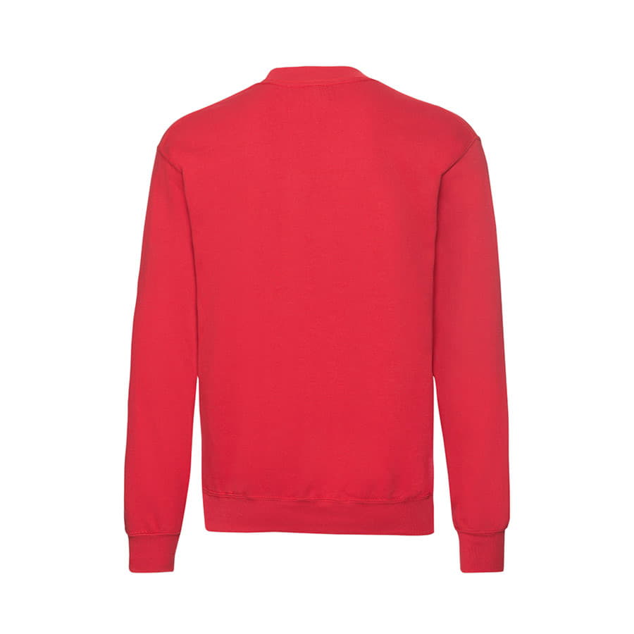 Свитшот с начесом CLASSIC SET-IN SWEAT 280, красный-4