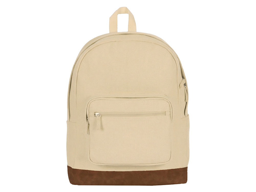 Рюкзак Shammy с эко-замшей для ноутбука 15, молочный-2