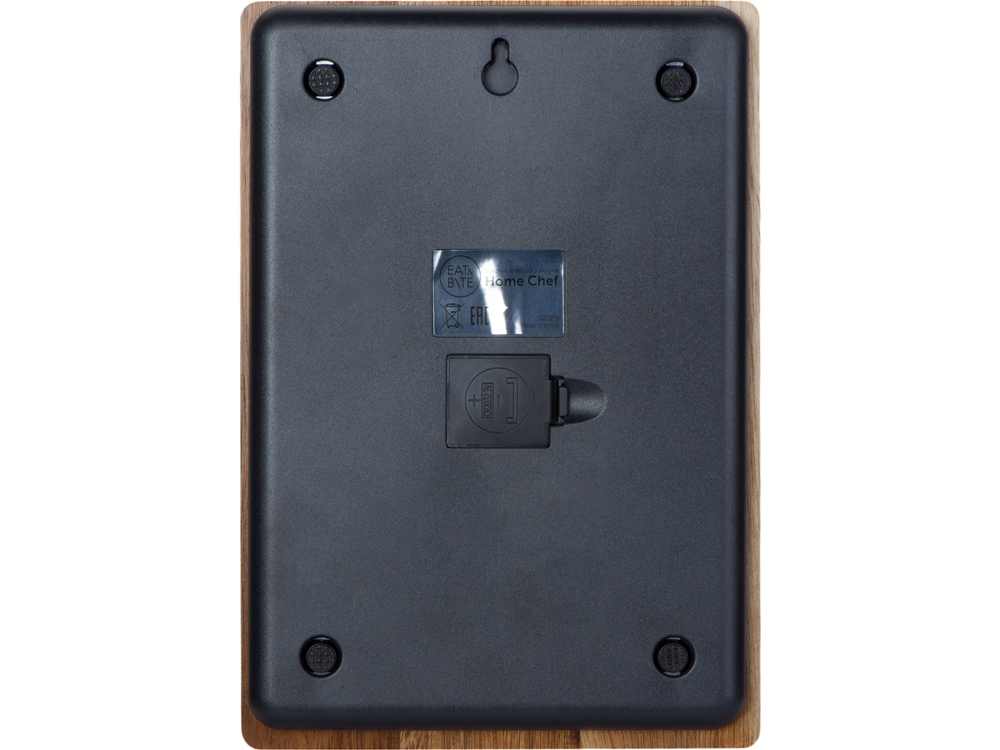 Кухонные весы из акации Home Chef-4