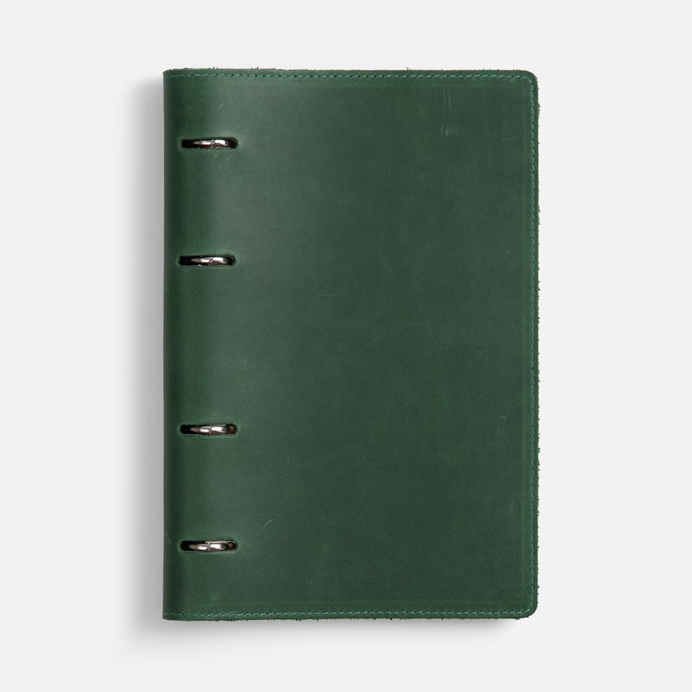 Ежедневник inStream, недатированный, зеленый-1