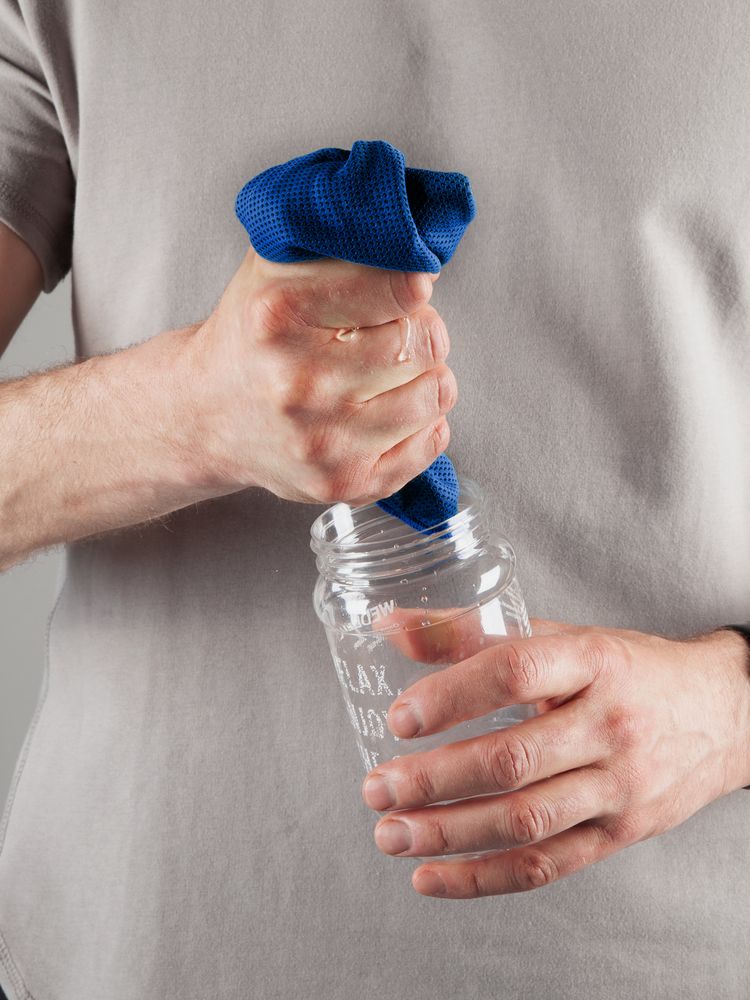 Охлаждающее полотенце Weddell, синее-2