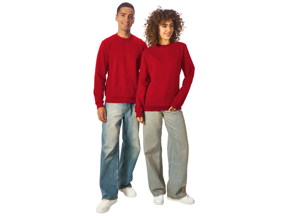 Свитшот Monaco унисекс, красный-5