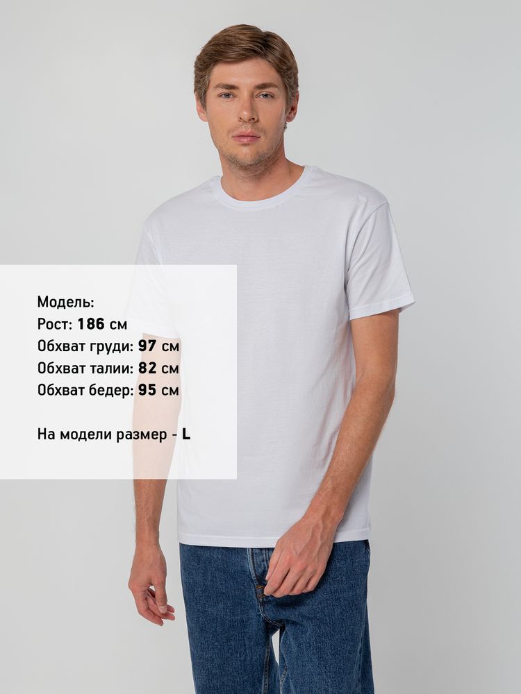 Футболка унисекс T-bolka 140, белая-5