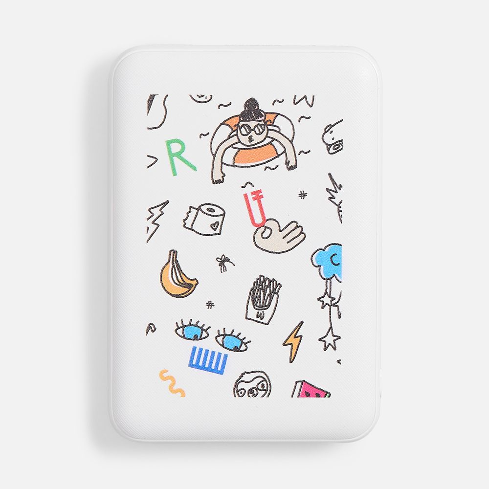 Внешний аккумулятор Uniscend Full Feel Type-C, 5000 мАч, белый-5