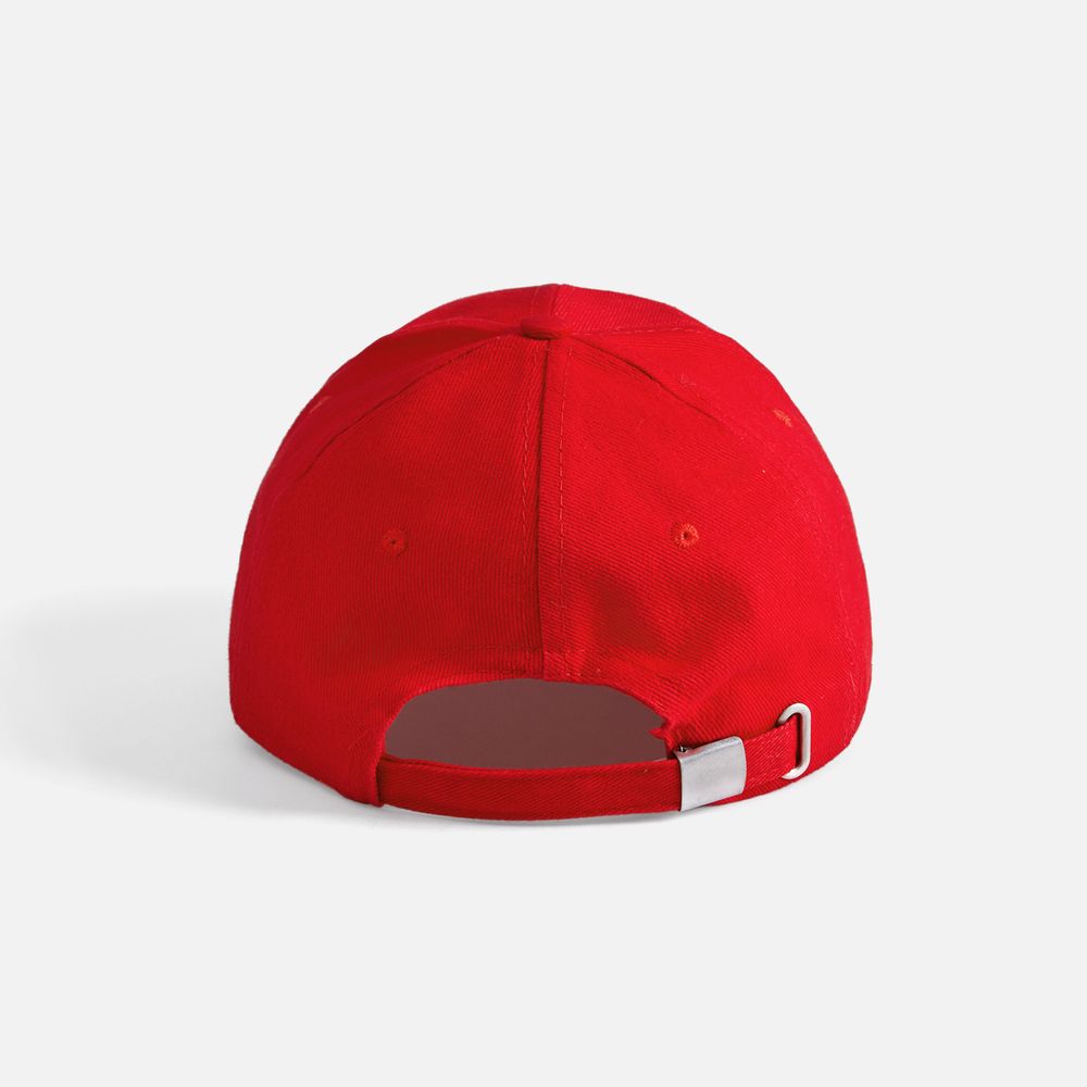 Бейсболка Buffalo, красная с белым-5