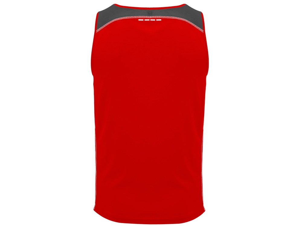 Майка Misano мужская, красный/эбеновый-1