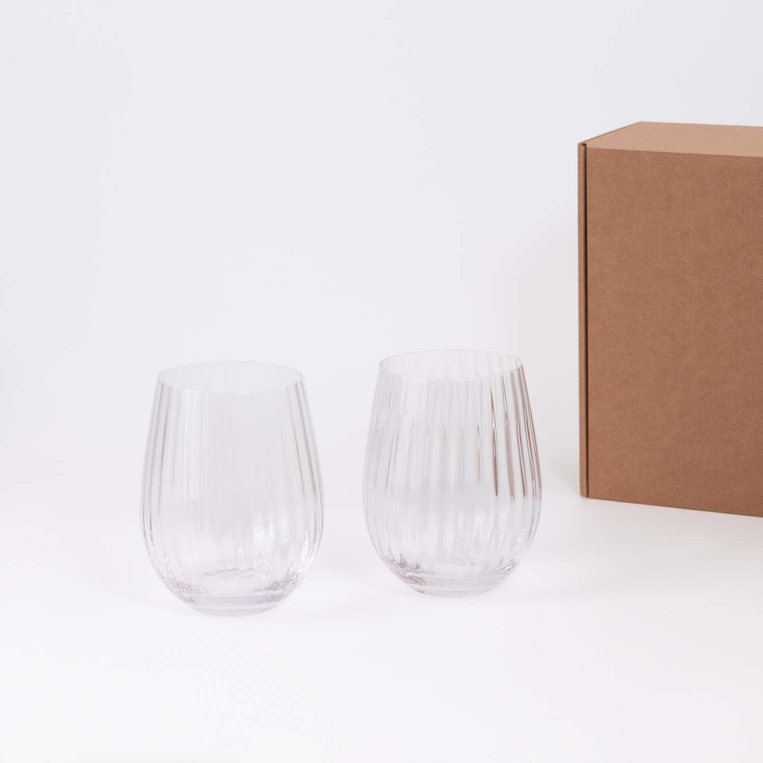 Подарочный набор 2 стакана для воды Blanche-1