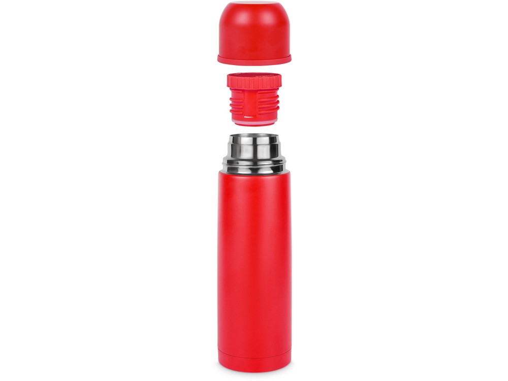 Термос Relaxika 101 (0,75 литра), красный (без лого)-1