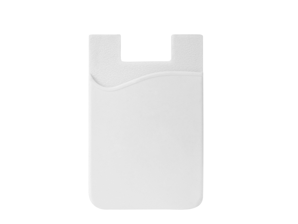 Картхолдер с креплением на телефон Gummy, белый-2