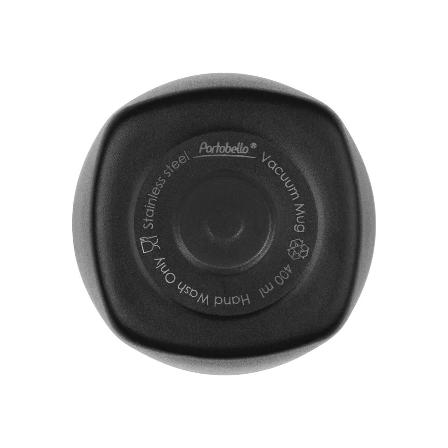 Термокружка вакуумная Вива (Viva), черная-3