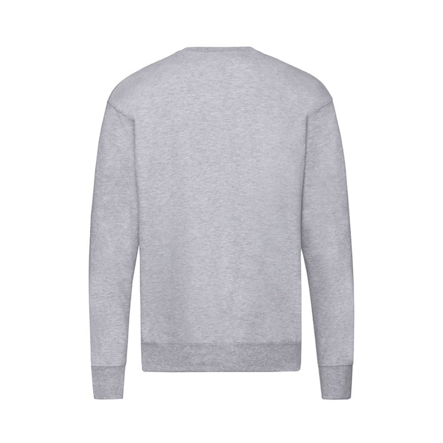 Свитшот без начеса LIGHTWEIGHT SET-IN SWEAT 240, серый меланж-2