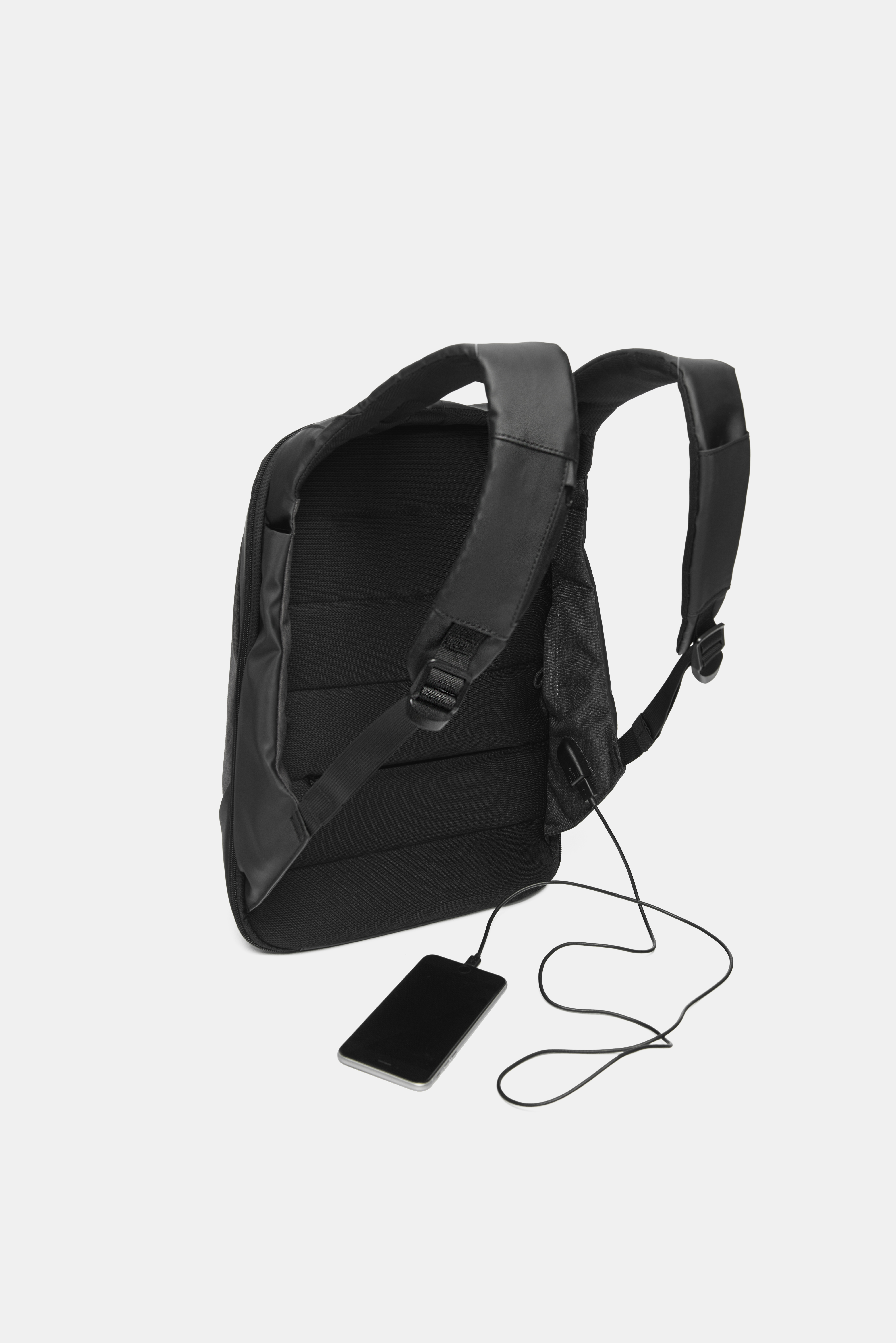 Рюкзак ClickPack 46х34х16 см, черный/серый-5