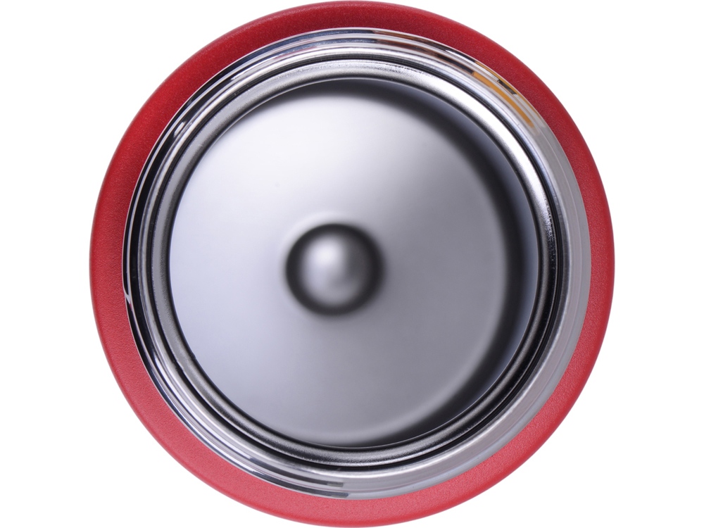 Вакуумная термокружка Waterline с медной изоляцией Bravo, 400 мл, тубус, красный-7