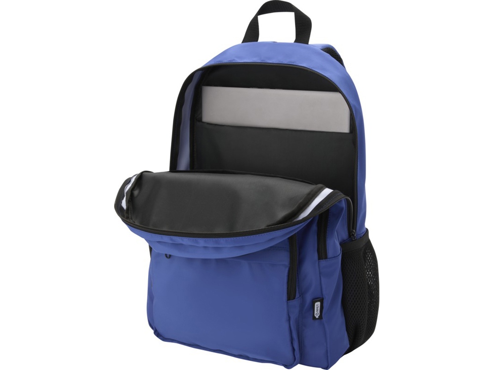 Рюкзак для ноутбука Trend Plus 15GRS из переработанного материала объемом 20 литров, ярко-синий-3