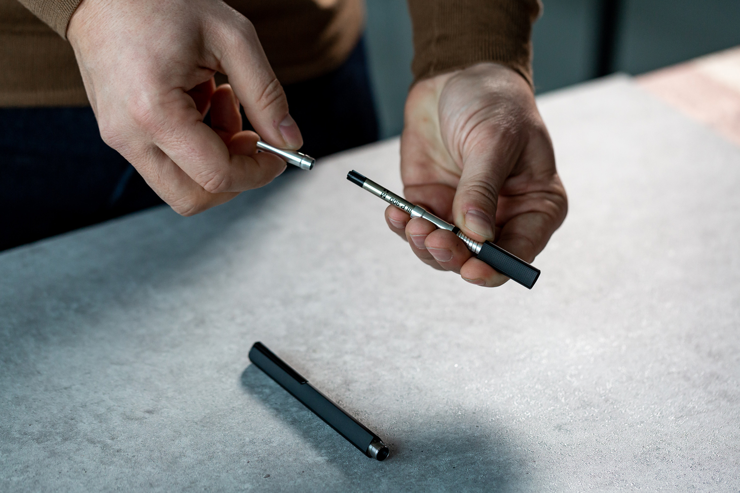 Шариковая ручка PININFARINA PF One BLACK-11