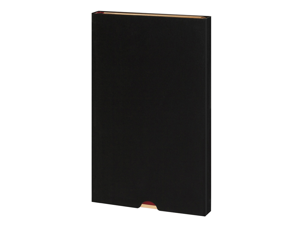 Ежедневник А5 недатированный Chelsea, серый (золотистый кант и срез)-5