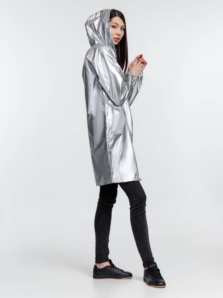 Дождевик Palladio Pockets, серебристый-3