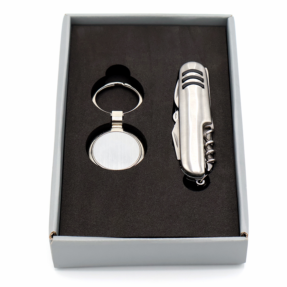 Подарочный набор БАЗИС, Серебристый-2