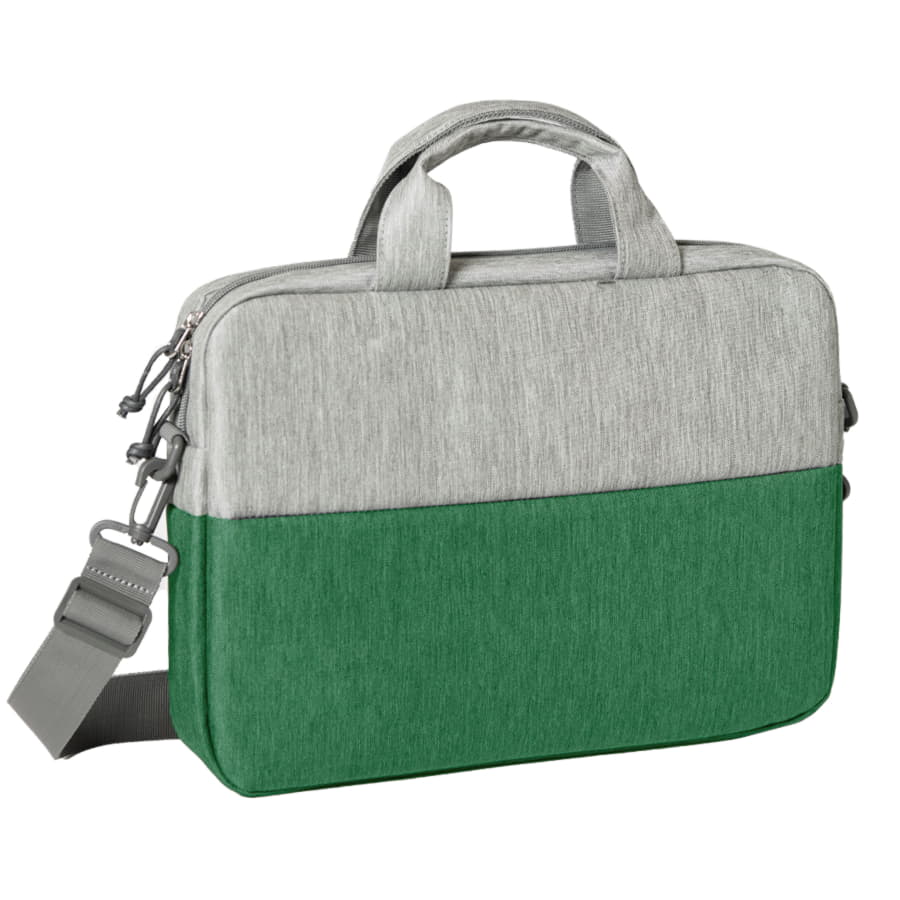 Конференц-сумка BEAM NOTE, серый, зеленый-2