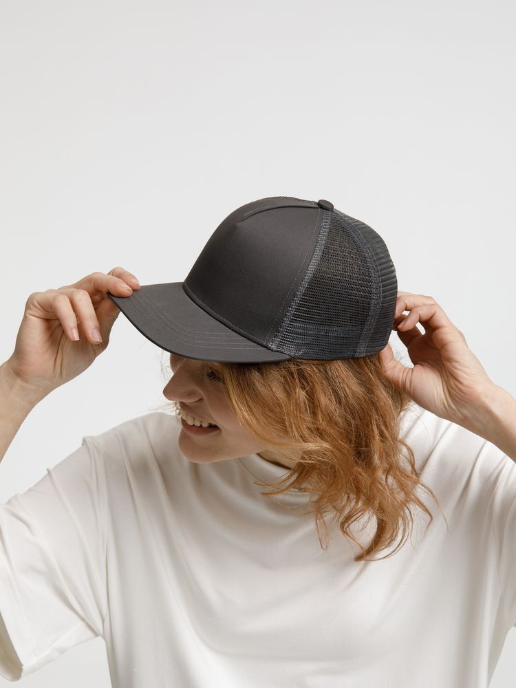 Бейсболка Seguro Air, серая-6