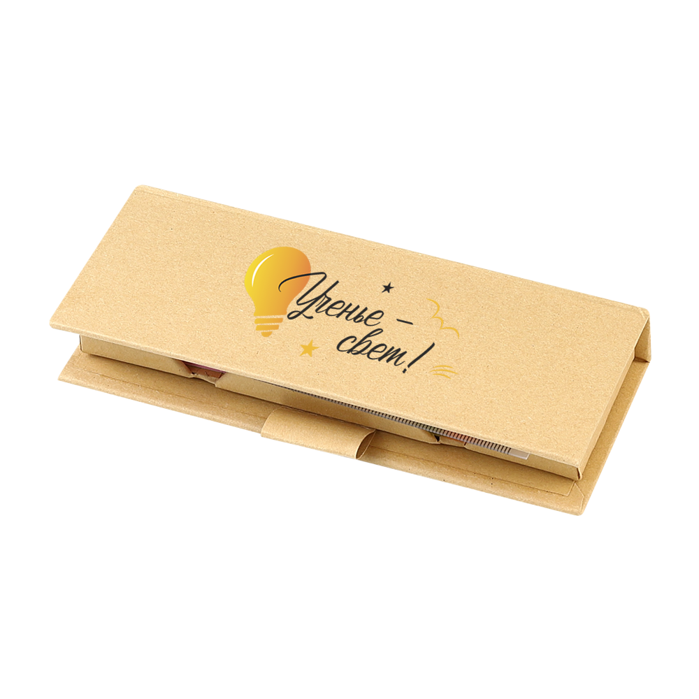 Набор цветных бумажных стикеров Boxer, Светло-коричневый-4