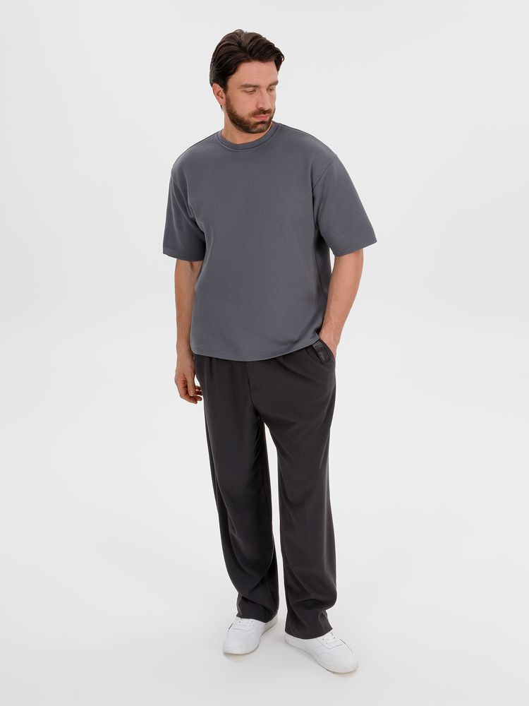 Джемпер с коротким рукавом Siluetti Volumica, серый-4