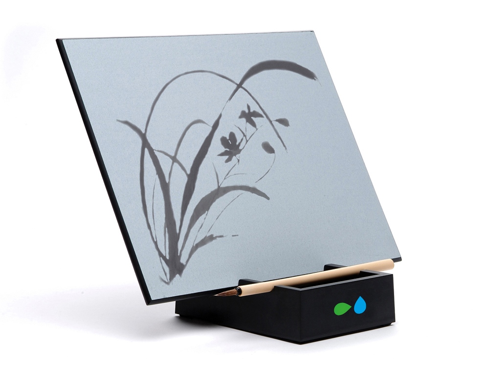 Планшет для рисования водой Акваборд, черный/серый-1