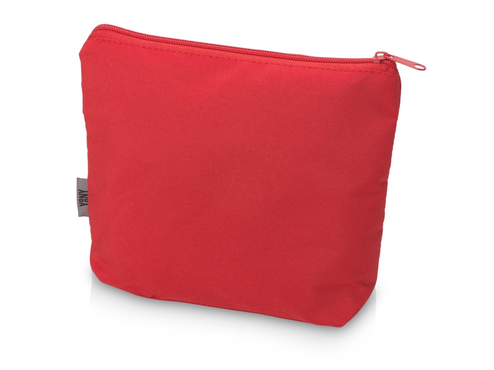 Органайзер для электроники и проводов Amalia из полиэстера 300D с подкладкой, красный-1