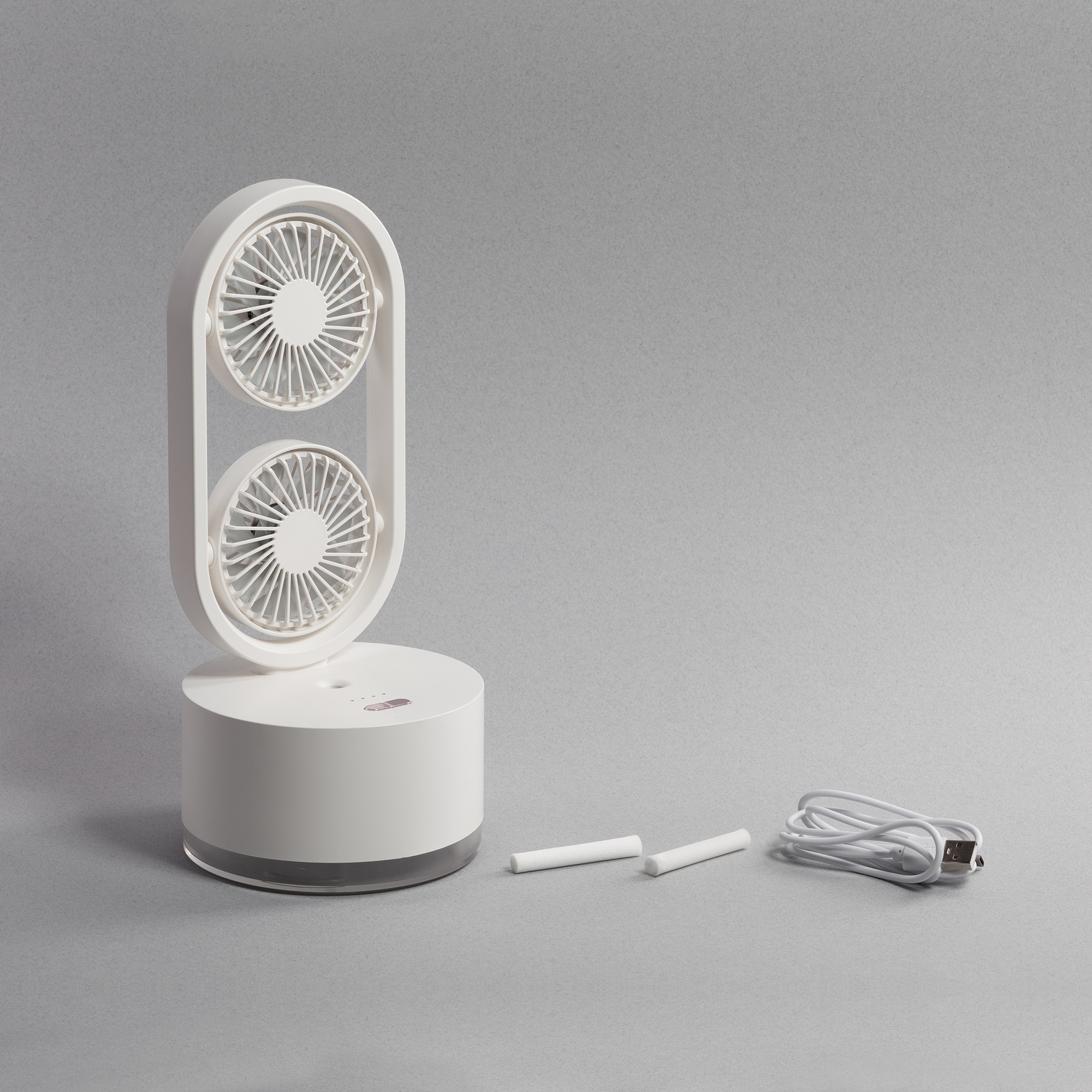 Портативный увлажнитель воздуха "Smart Wind" с двумя вентиляторами-4