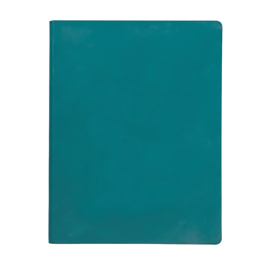 Бизнес-блокнот BIGGY, формат B5,  в клетку, бирюзовый-1