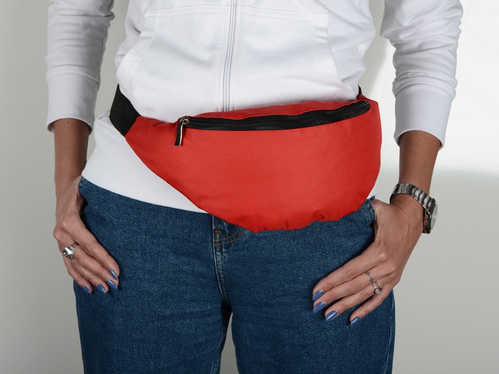 Сумка на пояс Sling, красный-4