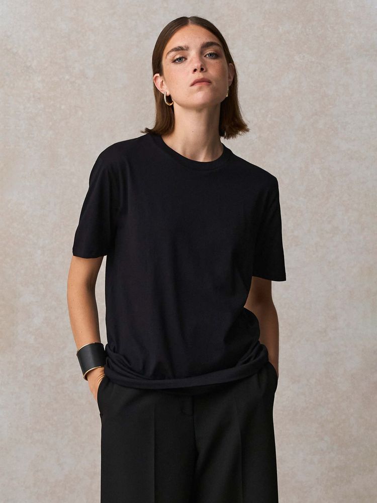 Футболка унисекс Lyam, белая (белоснежная)-5