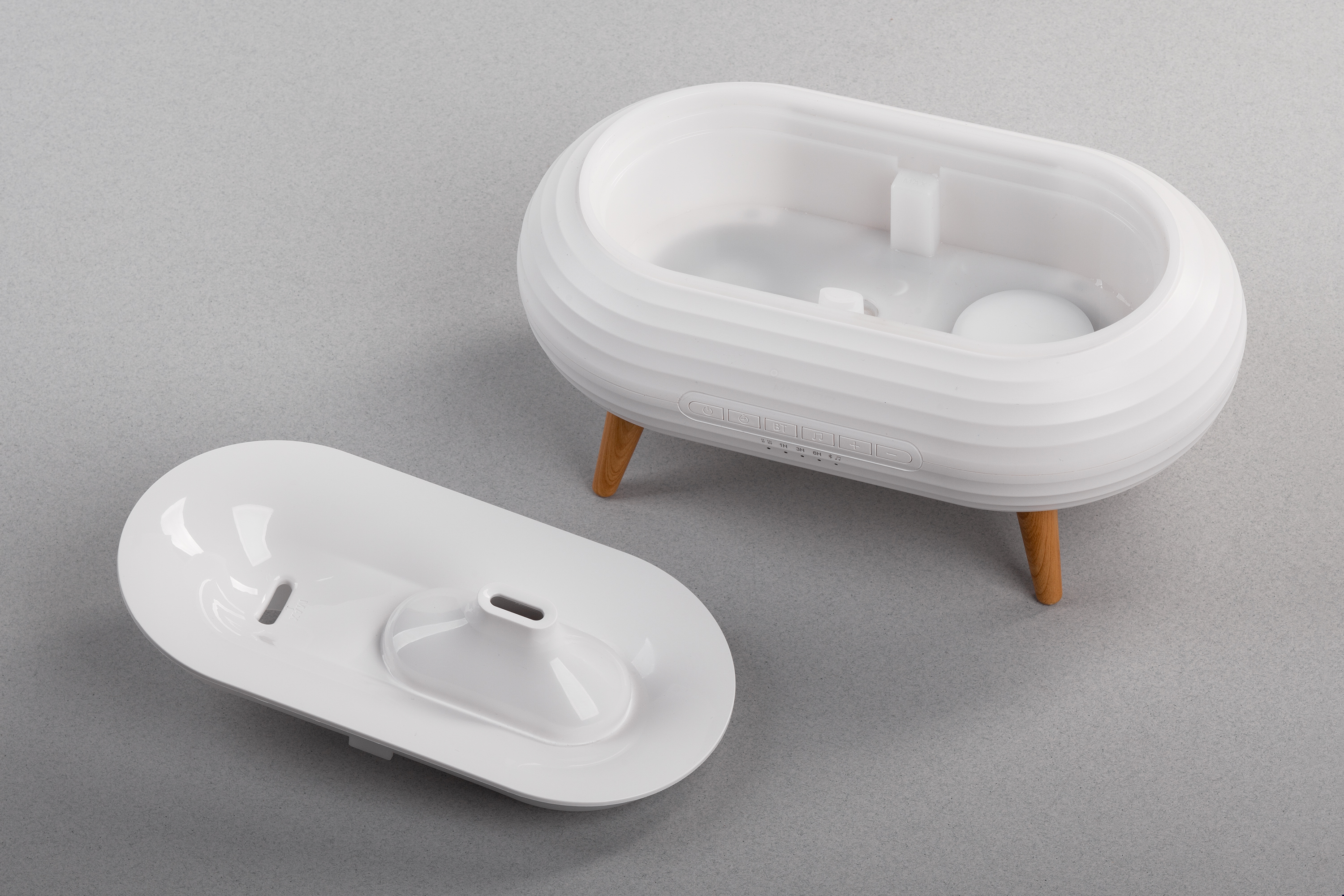 Увлажнитель воздуха "Smart Air" с bluetooth-колонкой, мелодиями и релаксирующими шумами, с подсветкой и ароматизатором-1