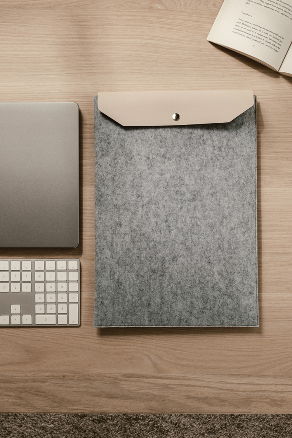 Чехол для ноутбука VINGA Albon из переработанного фетра GRS, 17’’-5