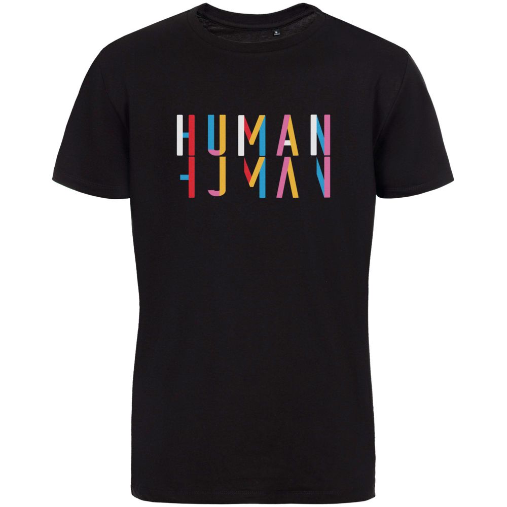 Футболка Human, черная-2