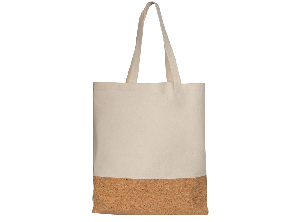 Сумка для шопинга Corky хлопковая со вставкой из пробки-2
