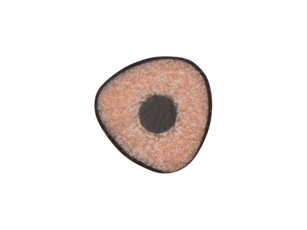 Трехгранный карандаш Conti из переработанных контейнеров, черный-1