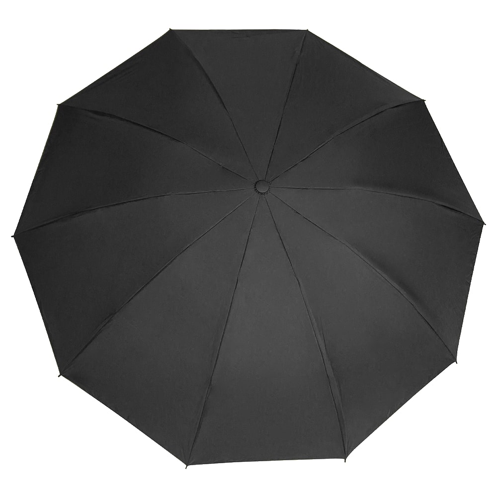 Зонт складной автоматический обратного сложения Forest Liverpool Reverse Safeclosing, Чёрный-3