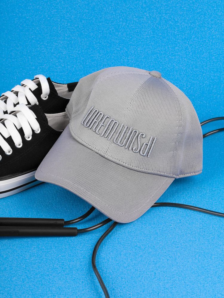 Бейсболка Dogoni, серая-4