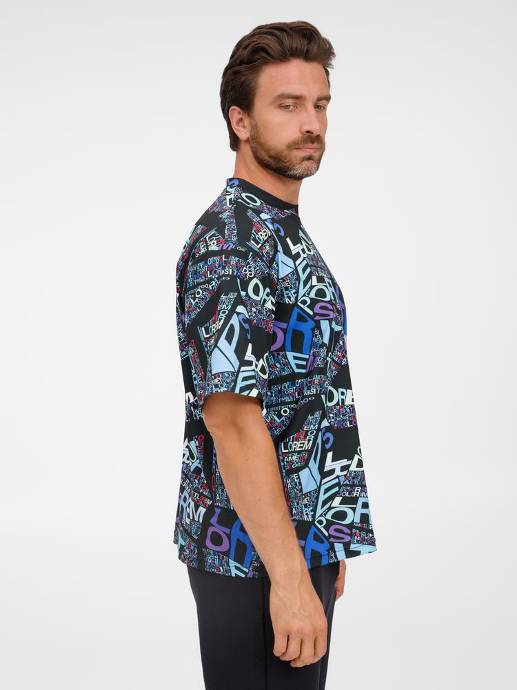 Футболка из бифлекса Morfiss с полной запечаткой на заказ-8