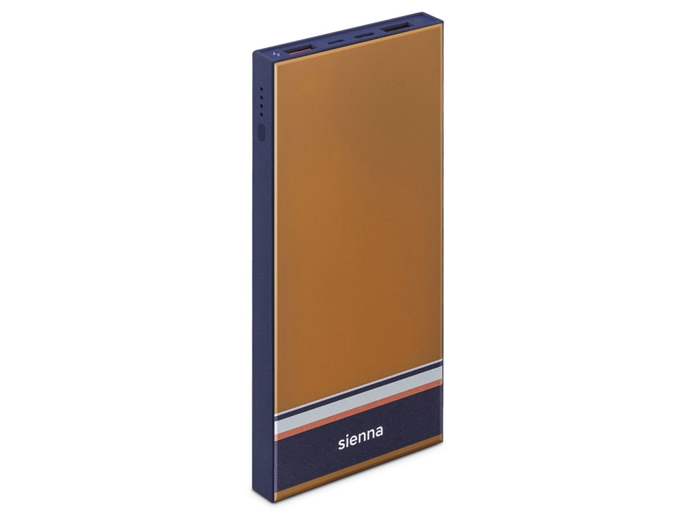 Внешний аккумулятор Rombica NEO ARIA WIRELESS SIENNA, коричневый-1