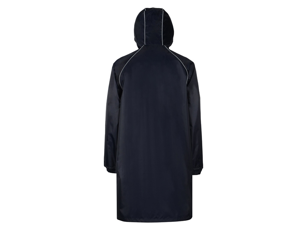 Дождевик Sunshine со светоотражающими кантами, темно-синий, размер  XS/S-3