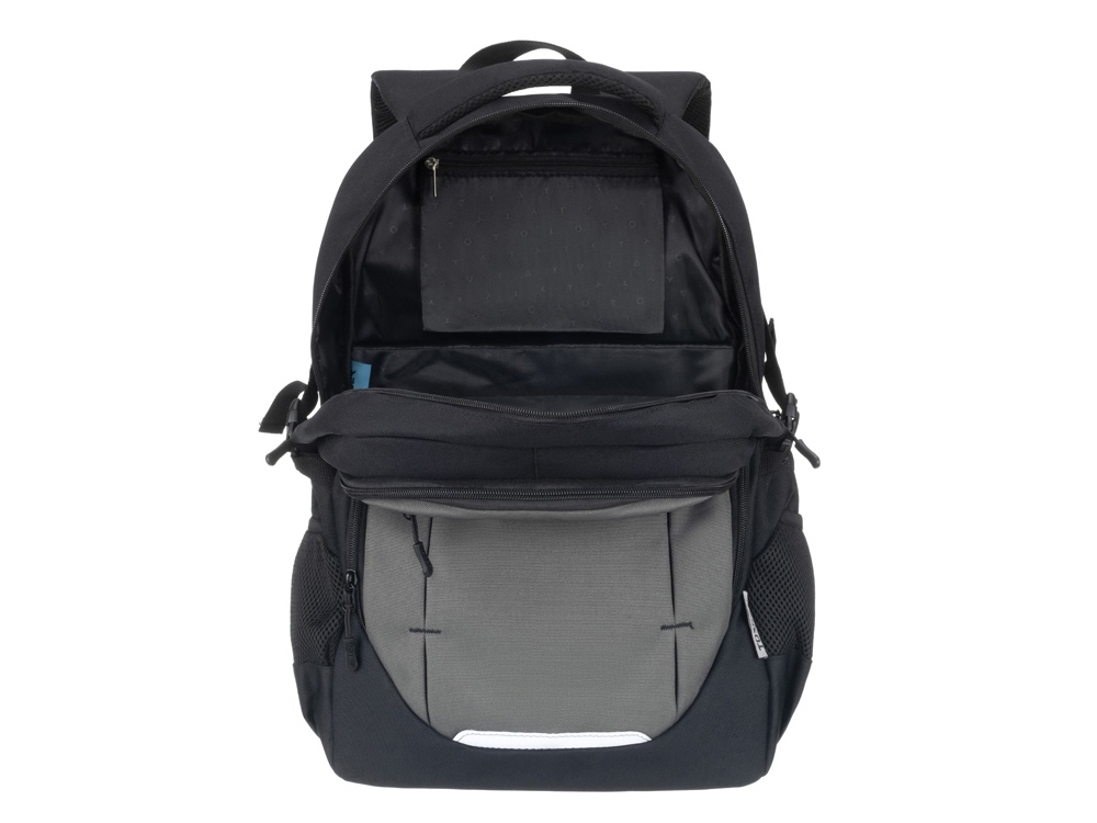 Рюкзак TORBER CLASS X, чёрно-серый, 46 x 32 x 18 см + Мешок для сменной обуви в подарок!-5
