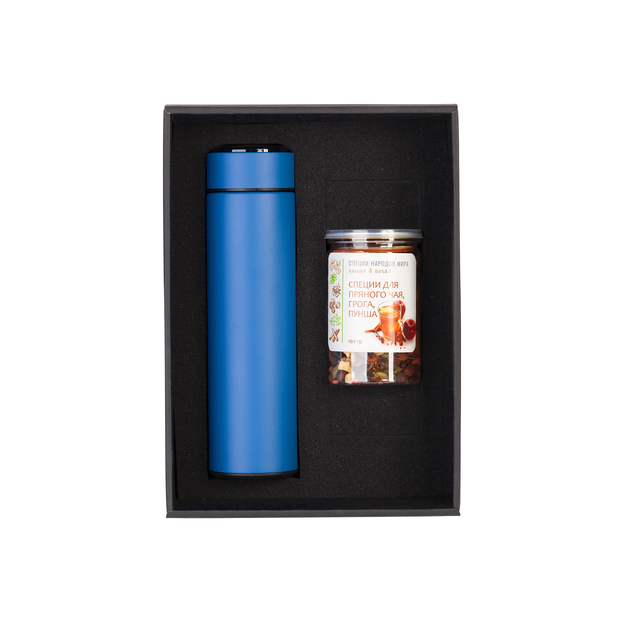 Набор подарочный "Pleasure": термос "Финикс", специи-0