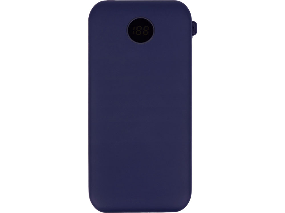 Внешний беспроводной аккумулятор с подсветкой лого Astro, 10000 mAh, темно-синий-4