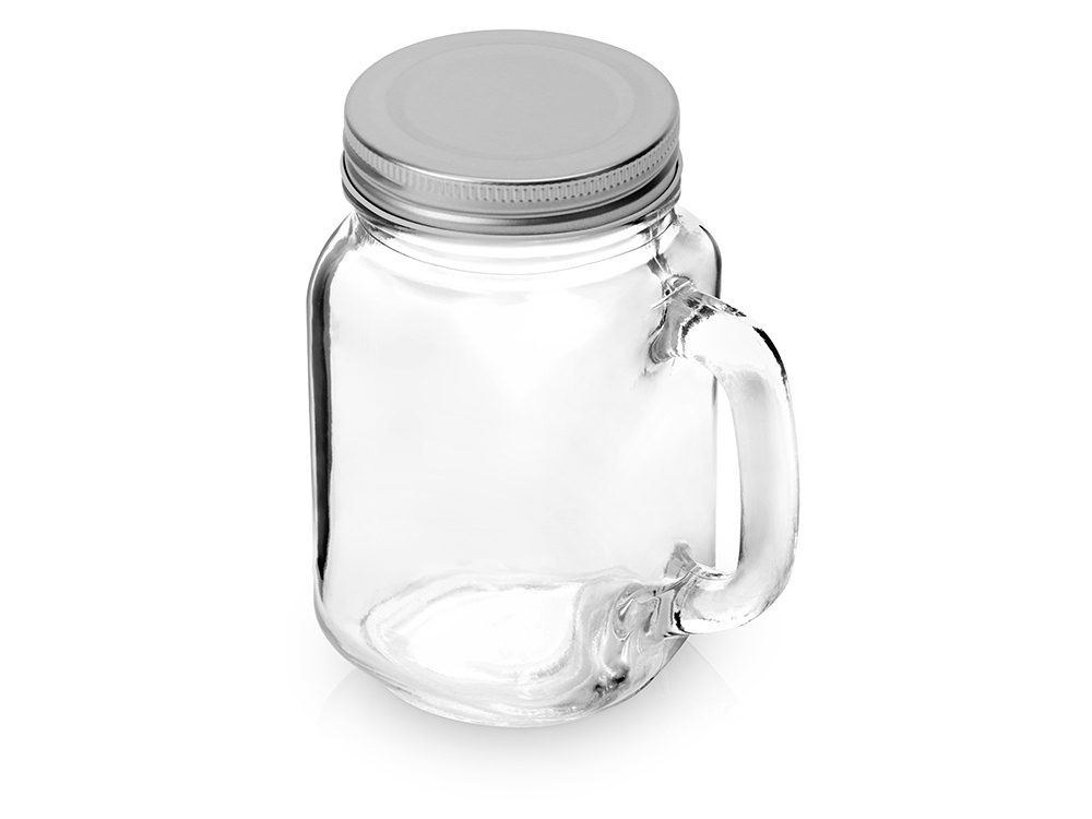 Кружка-банка Smoothie с крышкой-0